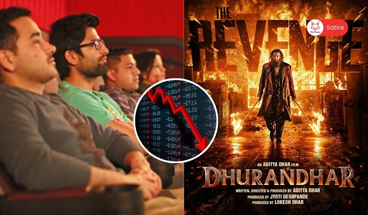 Trader Goes to Watch Dhurandhar 2 with His Last ₹500 to Forget His Red Portfolio, Only to Be Reminded of It Even More