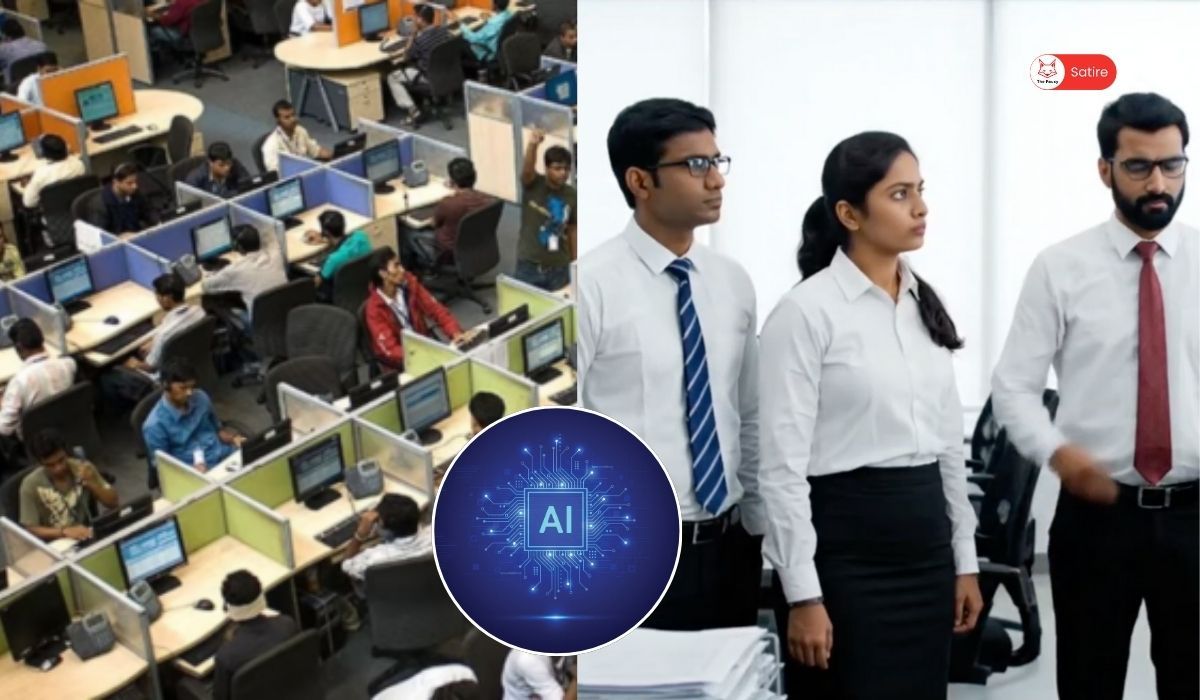 Employees Cry Nepotism as AI CEO Replaces Them with AI