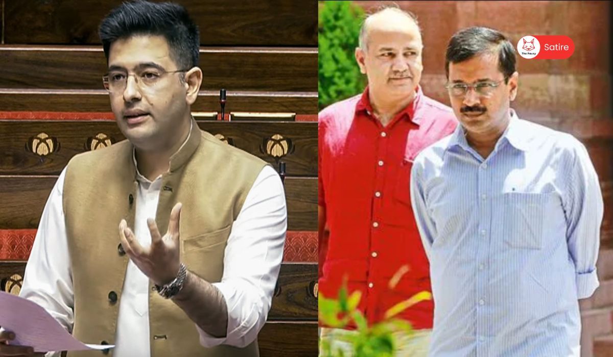 Raghav Chadha Learns to Speak at 2X Speed After AAP Cuts His Allotted Time in Parliament