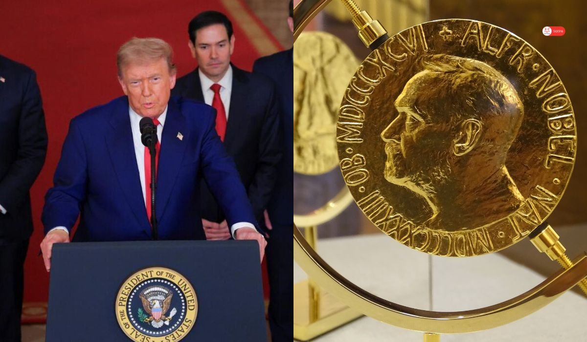 Trump Puts Tariff on the Nobel Peace Prize, Demands It Be Made in the USA