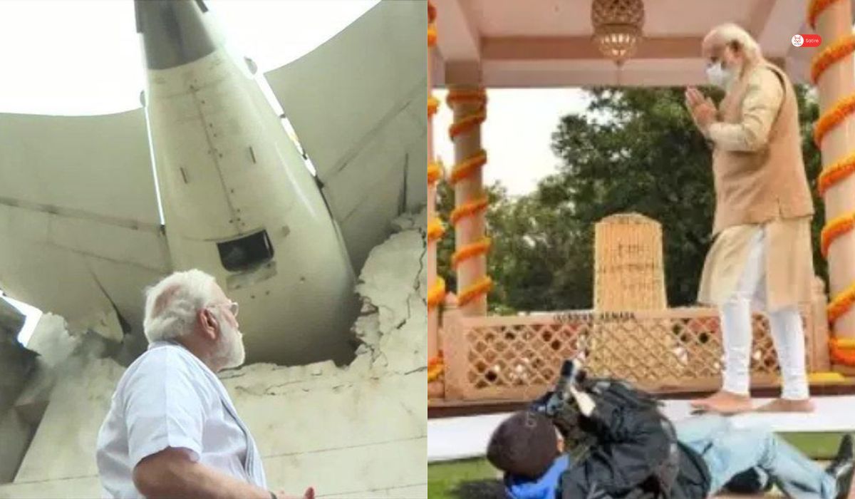 PM Modi Struggles to Get a Front Photo as Media Keeps Bowing Too Low Out of Respect