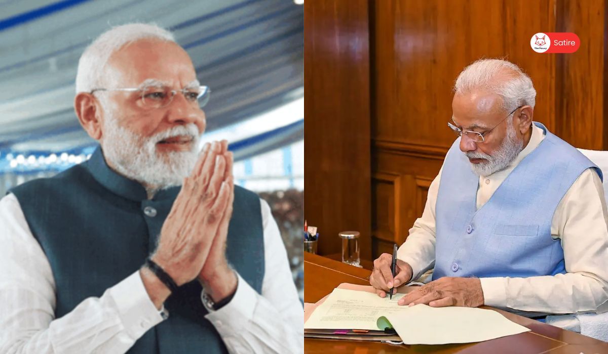 PM Modi to resign as a return gift to the nation on his 75th birthday