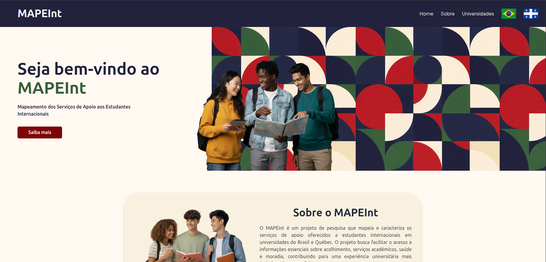 Imagem de pré visualização do projeto MAPEint