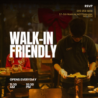 Walk-in Friendly