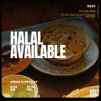 Halal options