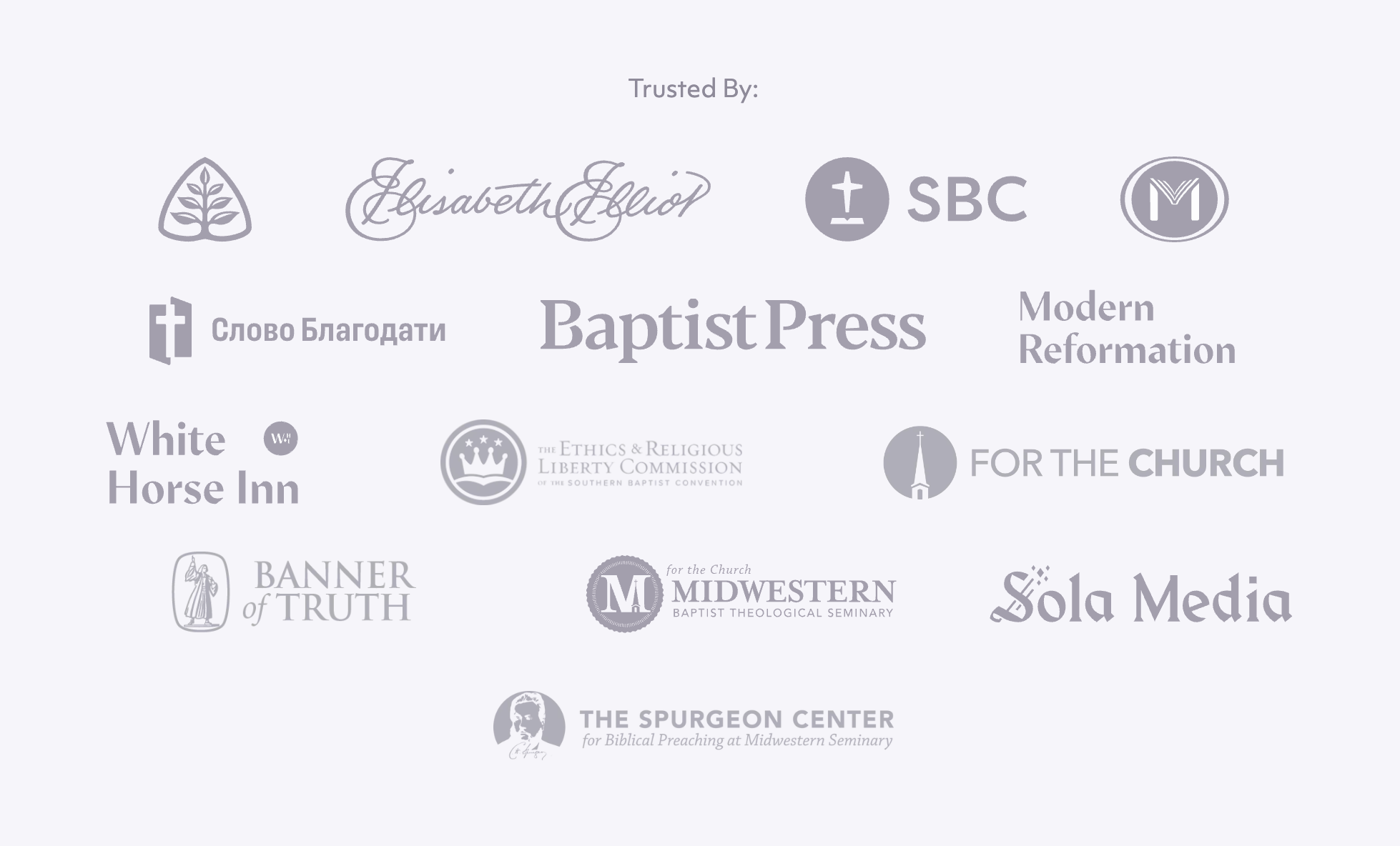 Trusted by hundreds of churches