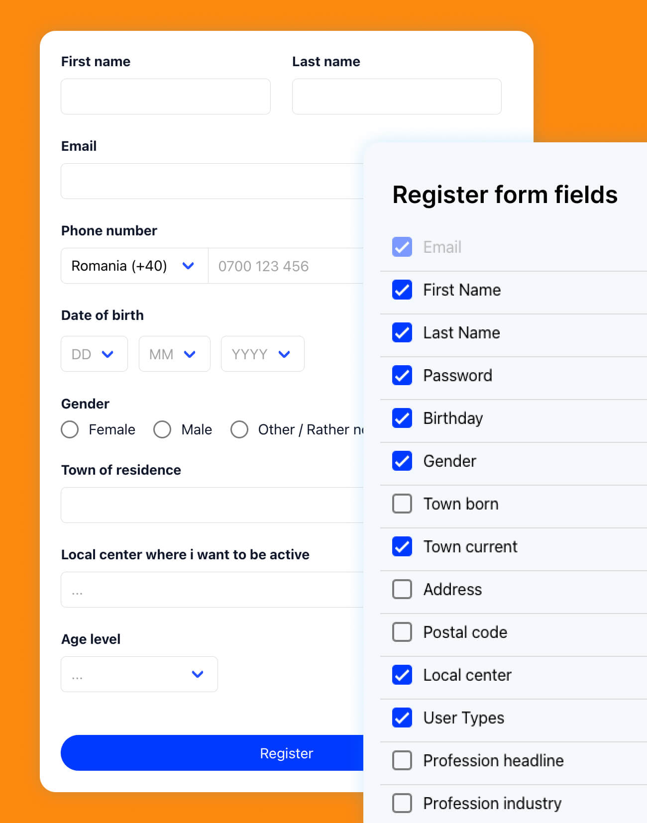 Online Registration & Waiting List