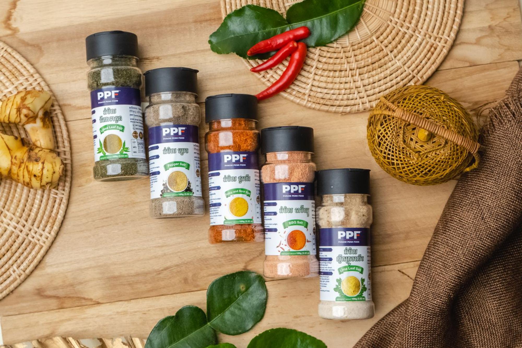 Flavoured Salts range by PPF Yummy