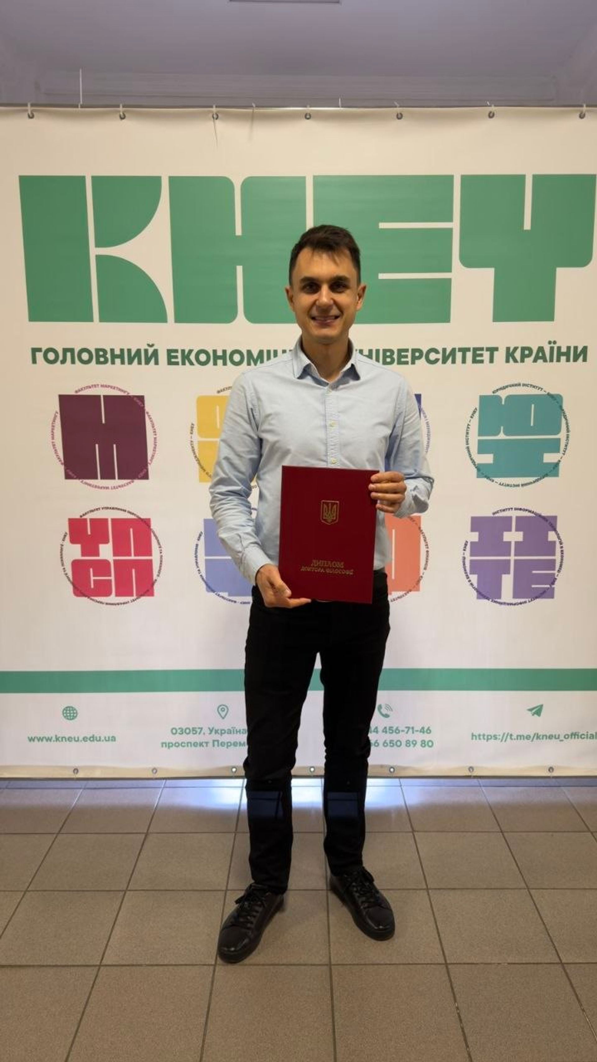 Щиро вітаємо нашого викладача Возного Дмитра Сергійовича
