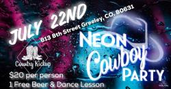 Neon Cowboy Party @ TightKnit Brewing Co.