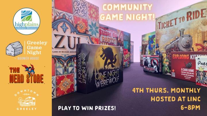 Community Game Night @ LINC Library Innovation Center