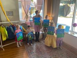 Rapunzel's Perfect Painting Day @ Magical Moments