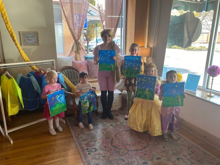 Rapunzel's Perfect Painting Day @ Magical Moments