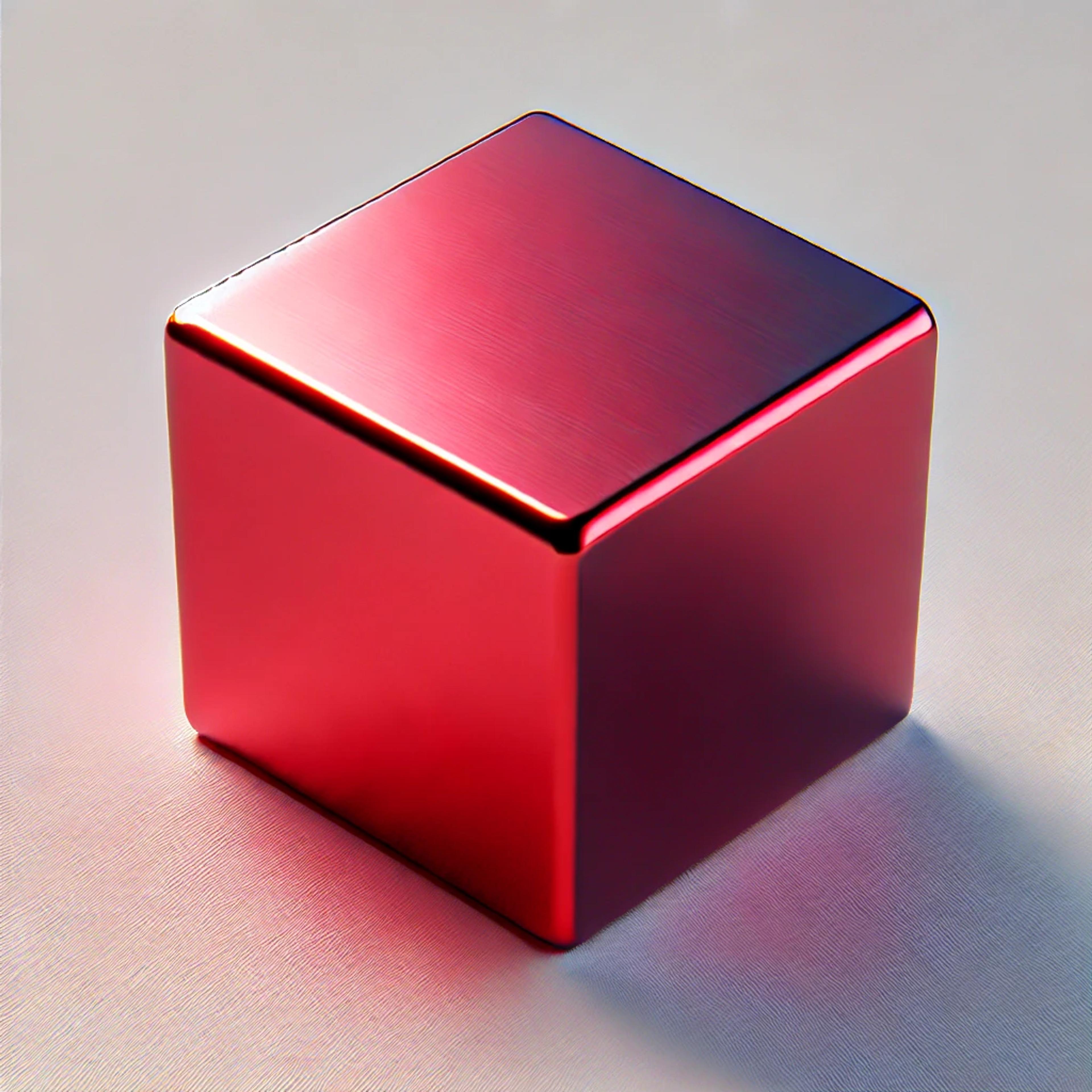 Exemple de fini anodisé rouge
