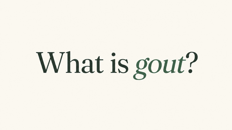what is gout?