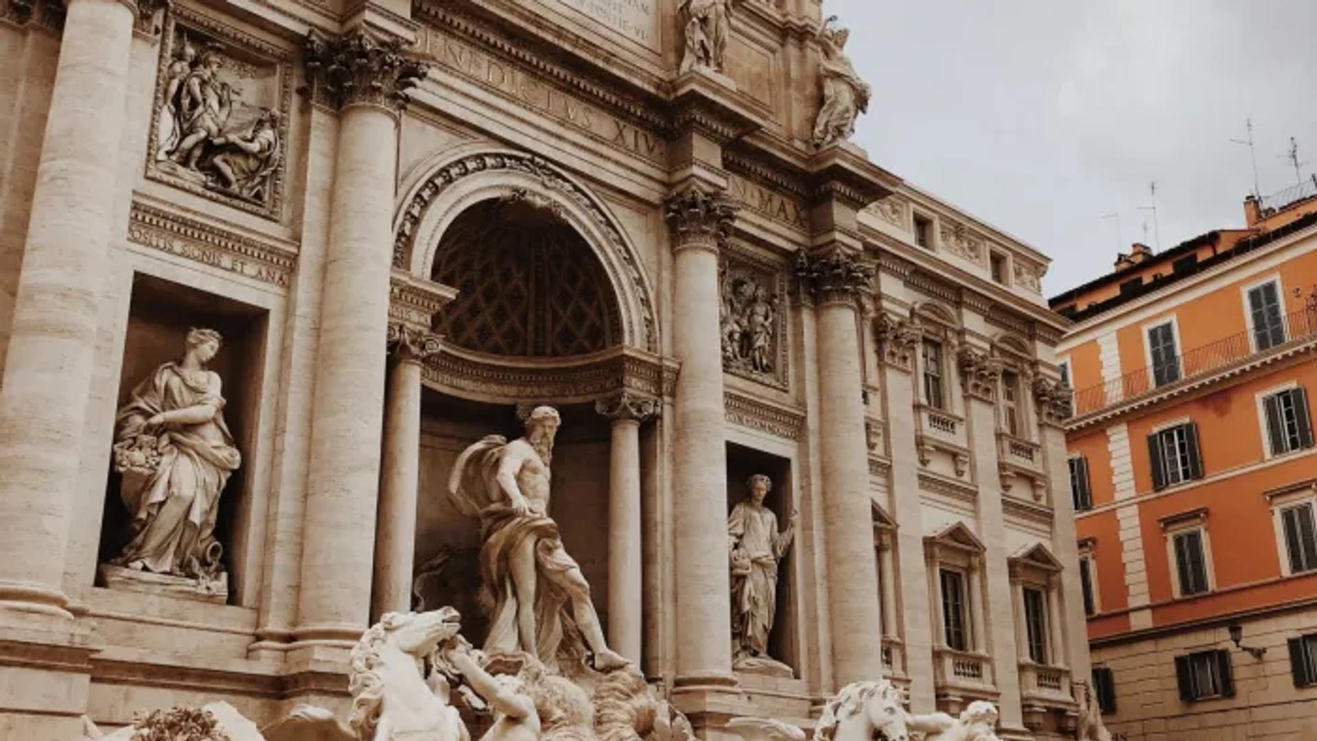 Rome’s main Attraction Food Golf Cart Tour