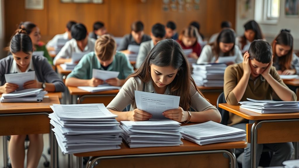 مدارس 'مهووسة بالامتحانات' تترك الطلاب غير مستعدين للعمل، كما يقول آلان ميلبورن