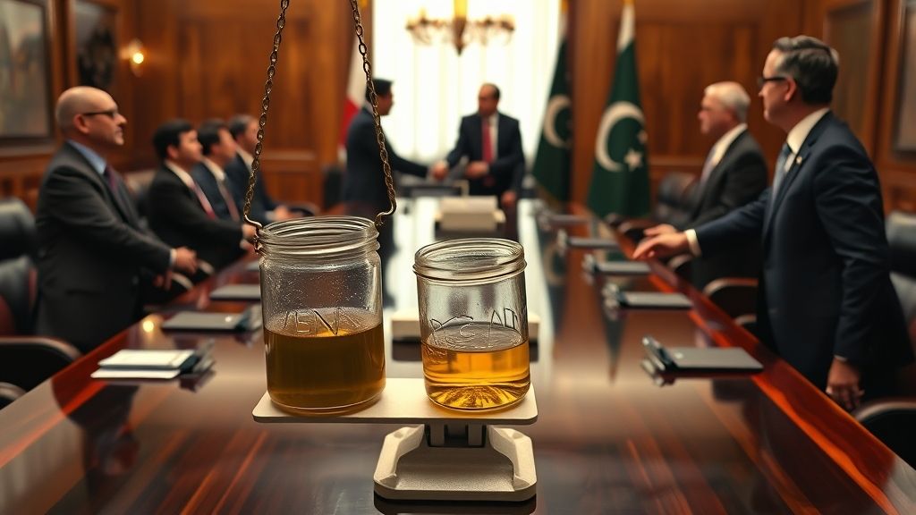 النفط يتراجع مع استعداد إيران لحضور مفاوضات مع الولايات المتحدة في باكستان