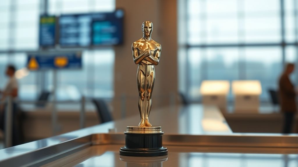 تمثال الأوسكار المفقود يُعثر عليه بعد منع الفائز من اصطحابه على متن الطائرة