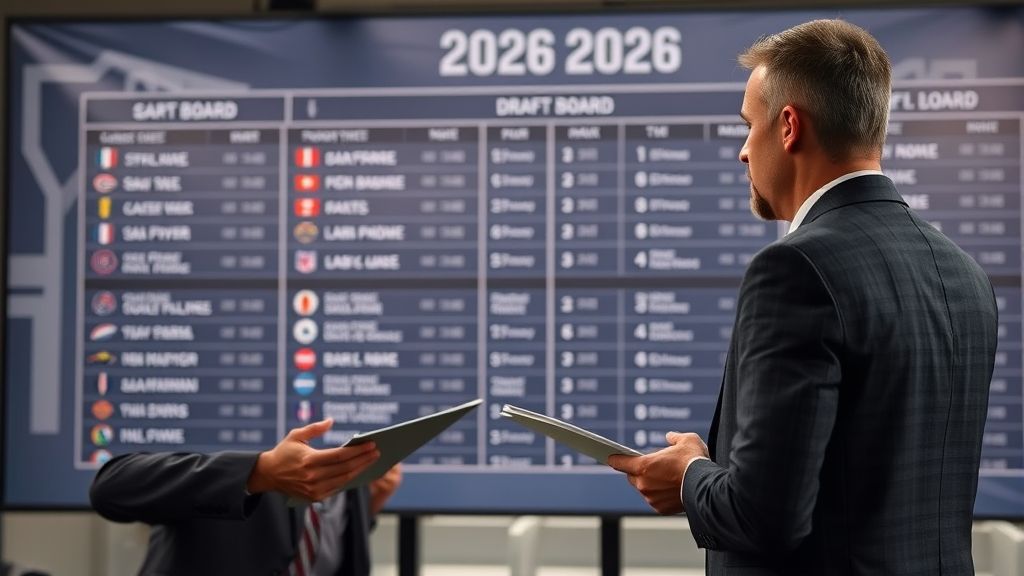 توقعات مسودة الدوري الوطني لكرة القدم 2026: تحليل اقتصادي لاختيارات PFT الوحيدة