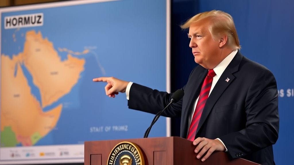 ترامب يرفع رفع الحصار عن مضيق هرمز حتى يتم التوصل لاتفاق مع إيران