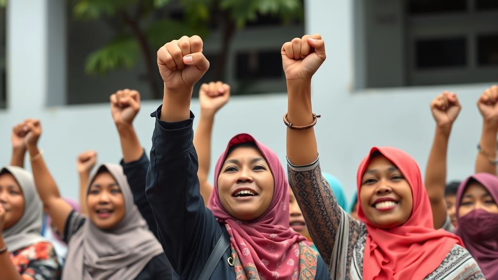 اعتراف قانوني بالعمال المنزليين في إندونيسيا بعد 'نضال 22 عاماً'