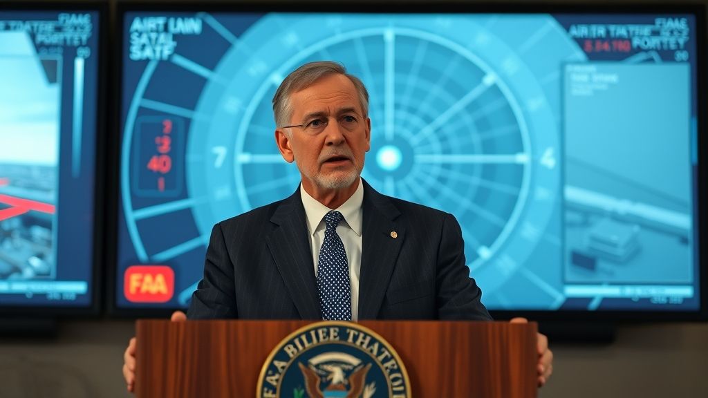 رئيس الـ FAA: 'يمكننا القيام بعمل أفضل' لتحديث نظام مراقبة الحركة الجوية التناظري في الولايات المتحدة