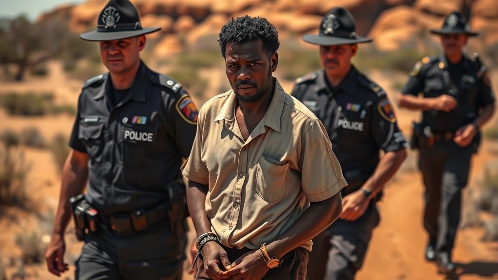 جيفرسون لويس متهم بقتل كومانجاي ليتل بيبي بالقرب من أليس سبرينغز