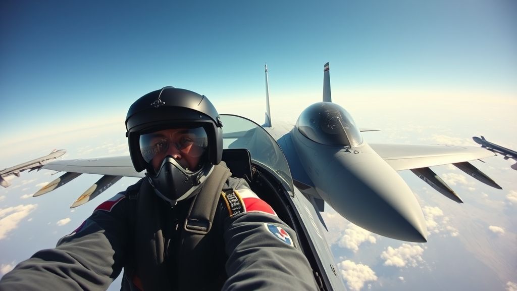طيار كوري جنوبي يلتقط سيلفي يتسبب باصطدام جوّي لمقاتلة F-15K