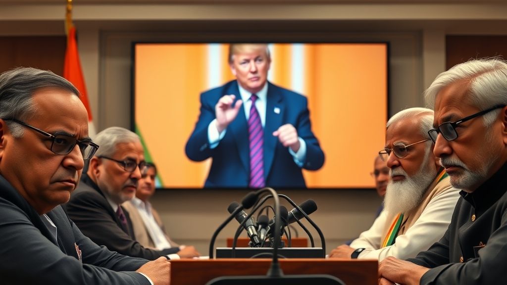 الهند تعرب عن غضبها بعد مشاركة ترامب تعليقات وصفها بأنها 'جحيم'