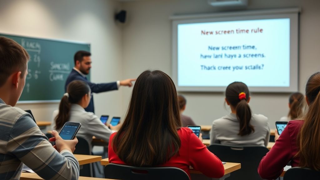 لوس أنجلوس أول منطقة تعليمية كبرى تفرض حدودًا لوقت الشاشة
