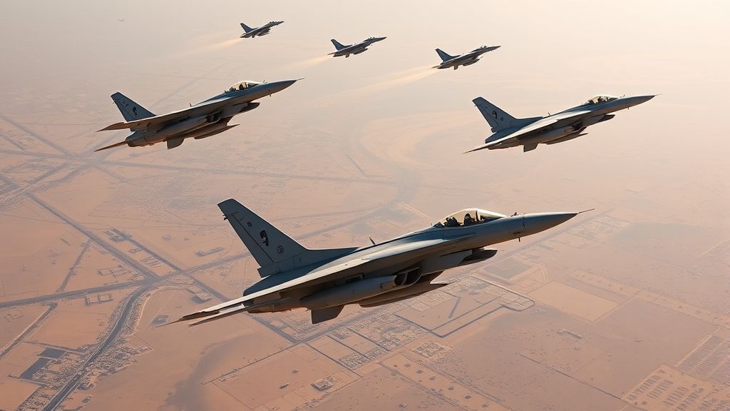 القوات الجوية الملكية تسقط أكثر من 100 طائرة إيرانية مسيرة وصاروخ استهدفت قاعدة في الشرق الأوسط