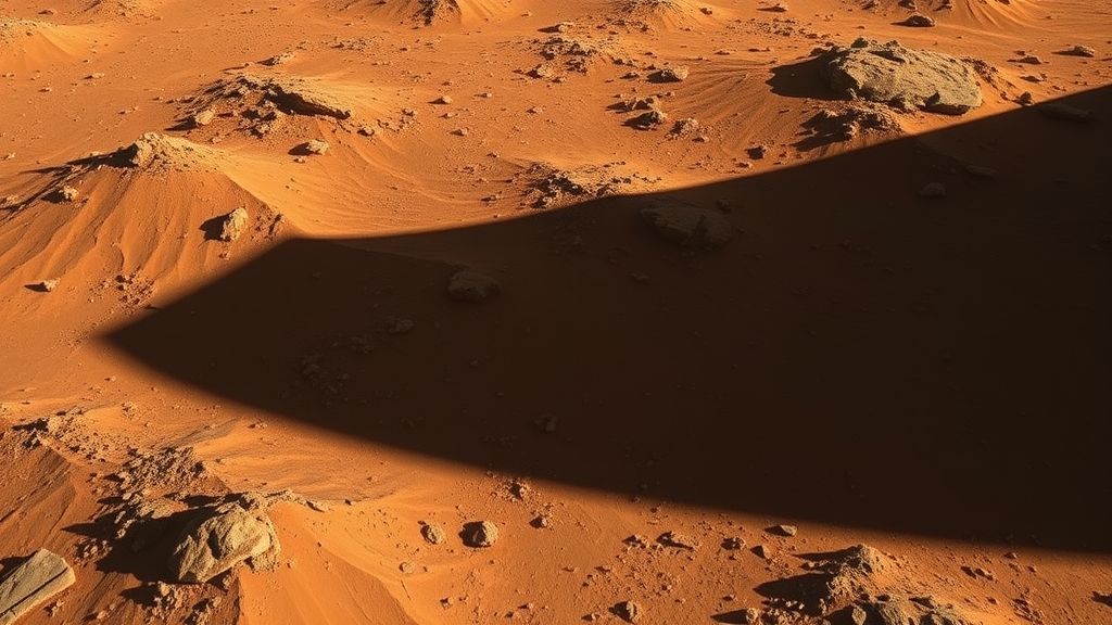 ظل عملاق يزحف عبر المريخ منذ 50 عامًا والعلماء في حيرة من أمره