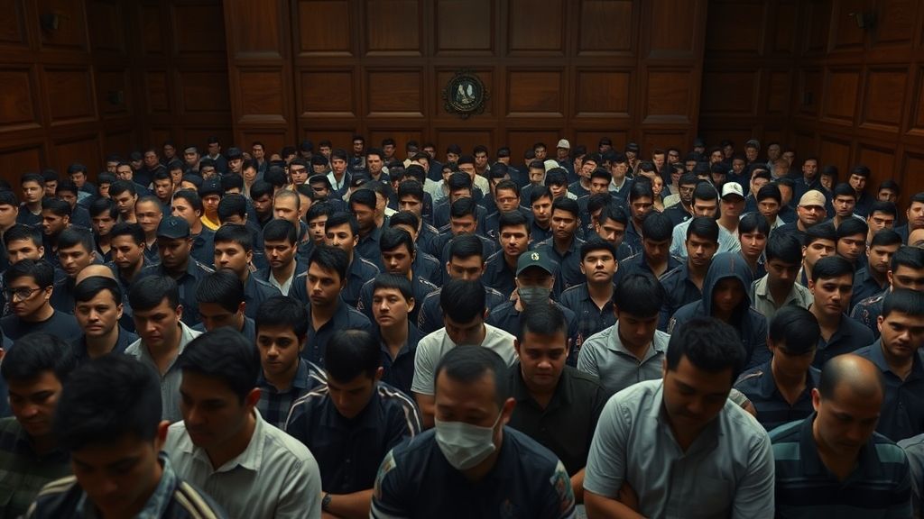 محاكمة جماعية لـ486 متهماً بانتمائهم لعصابات تبدأ في السلفادور