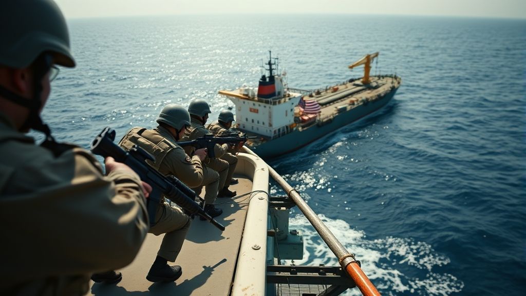 توسع العمليات الأمريكية ضد إيران إلى المحيط الهندي مع احتجاز ناقلة نفط
