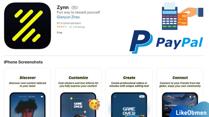 Zynn — копия ТикТок, которая платит за просмотры сотни долларов