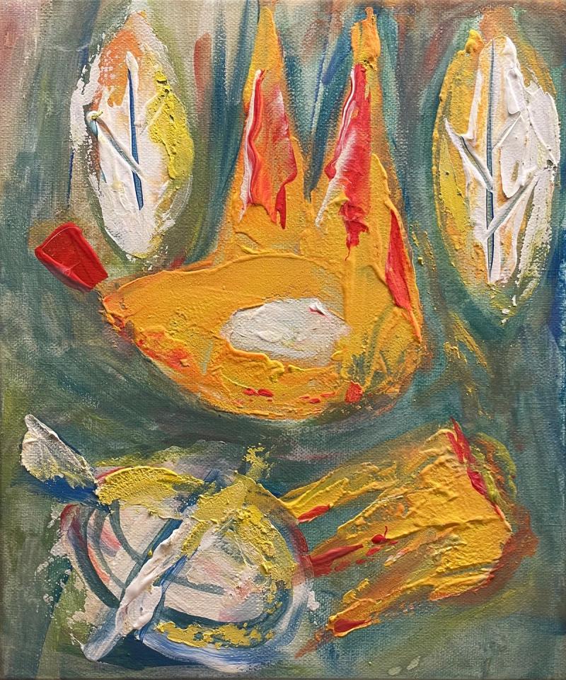 Waldhörnchen Acryl on Canvas 35x20cm