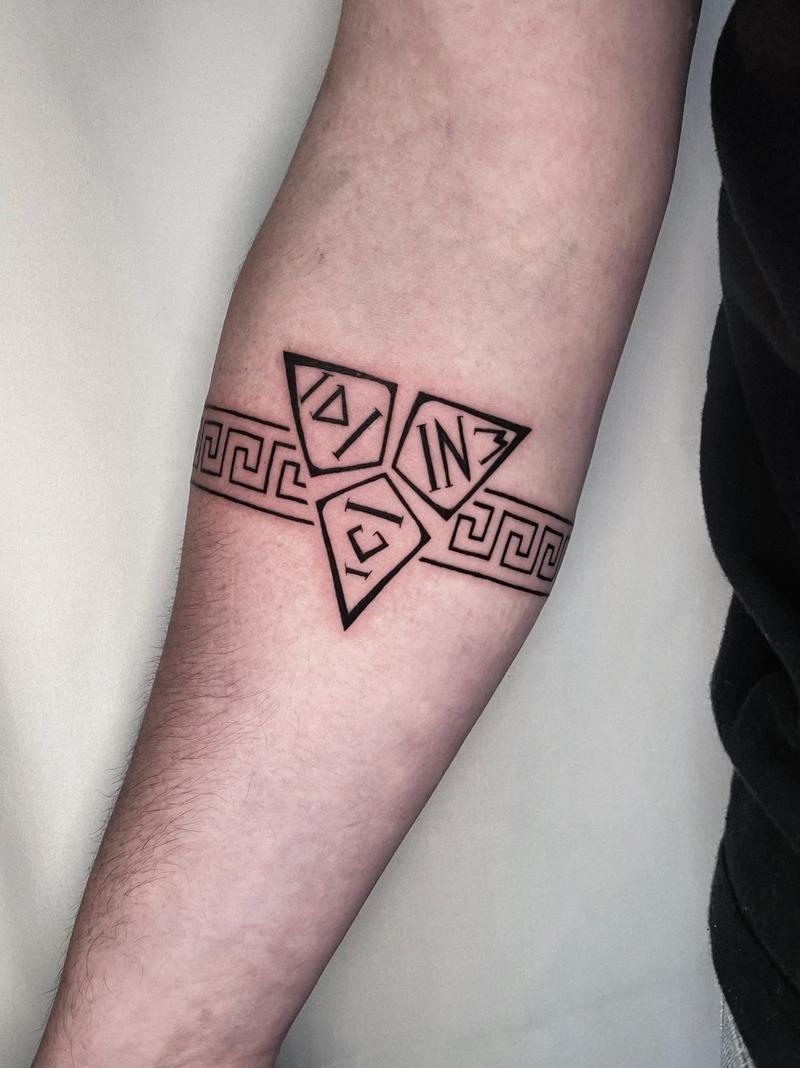 Veni Vidi Vici Armring