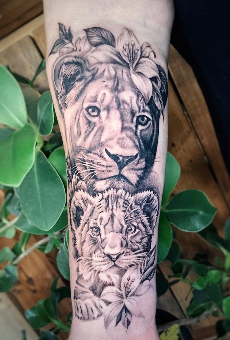 Lion Family