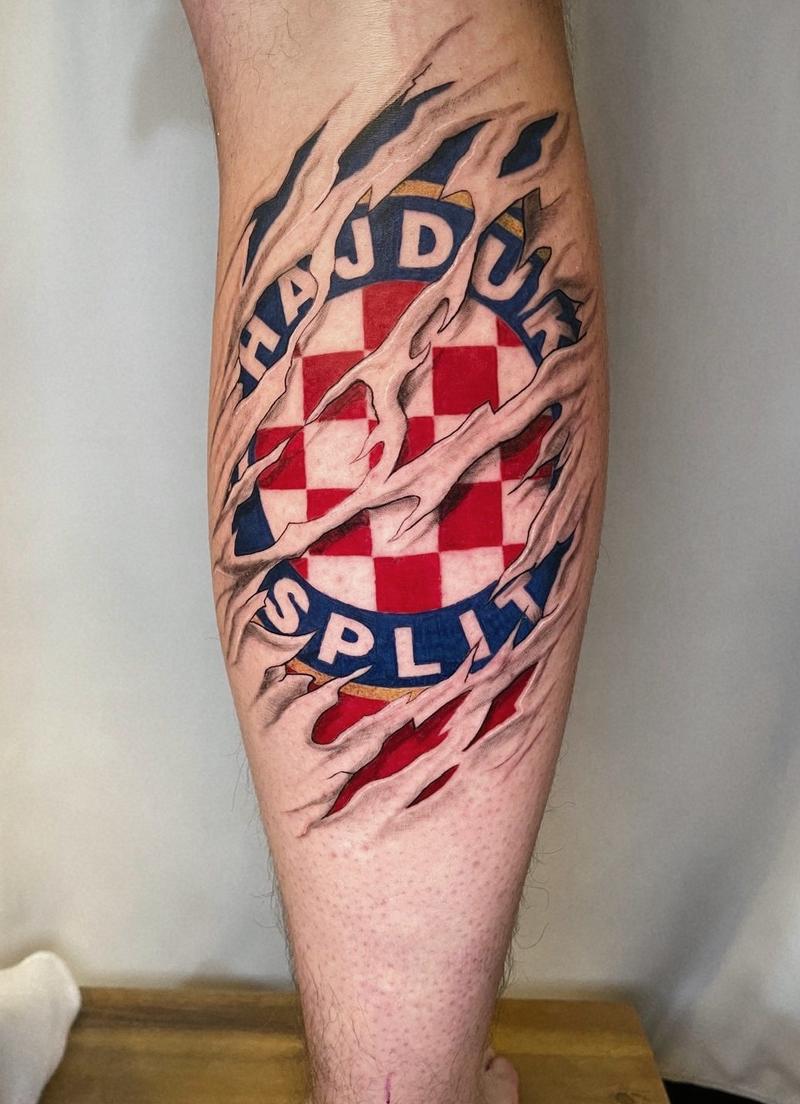 Ripped Skin Hajduk Split