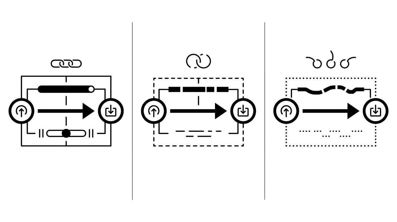 Diagram comparing descriptive entity-context anchors with generic and exact-match anchor patterns