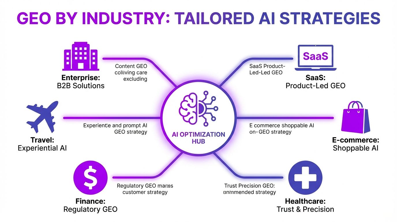 GEO by Industry, Vertical Strategies for AI Visibility