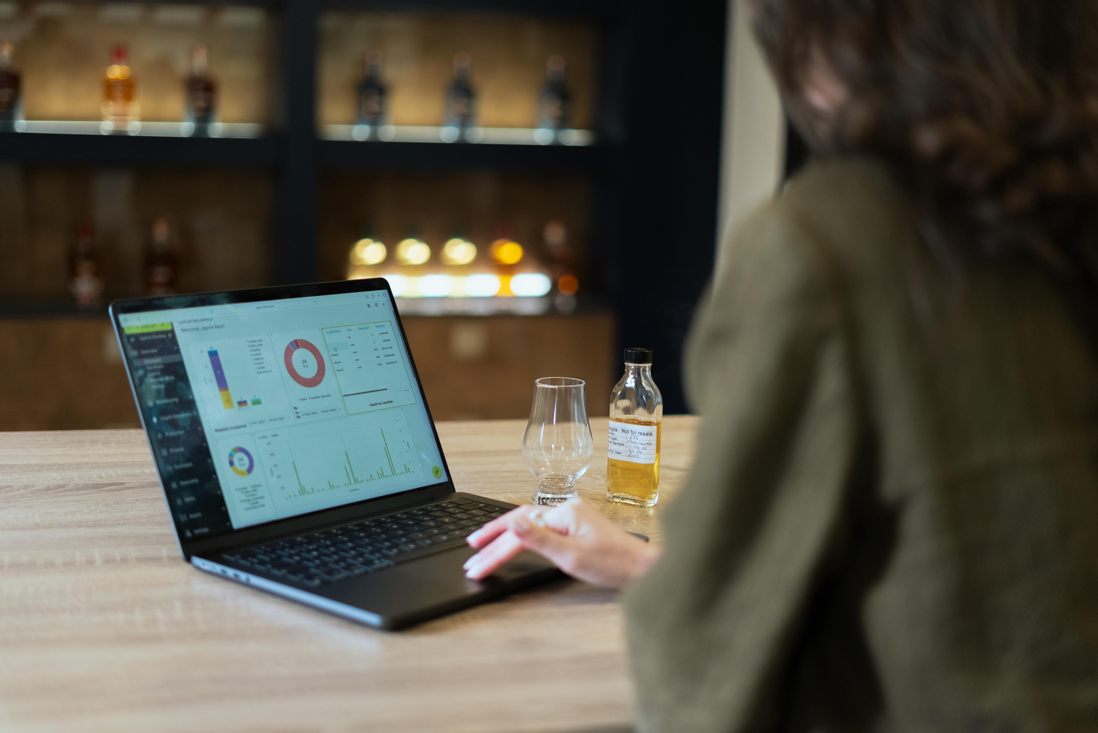 Financial reporting for spirits