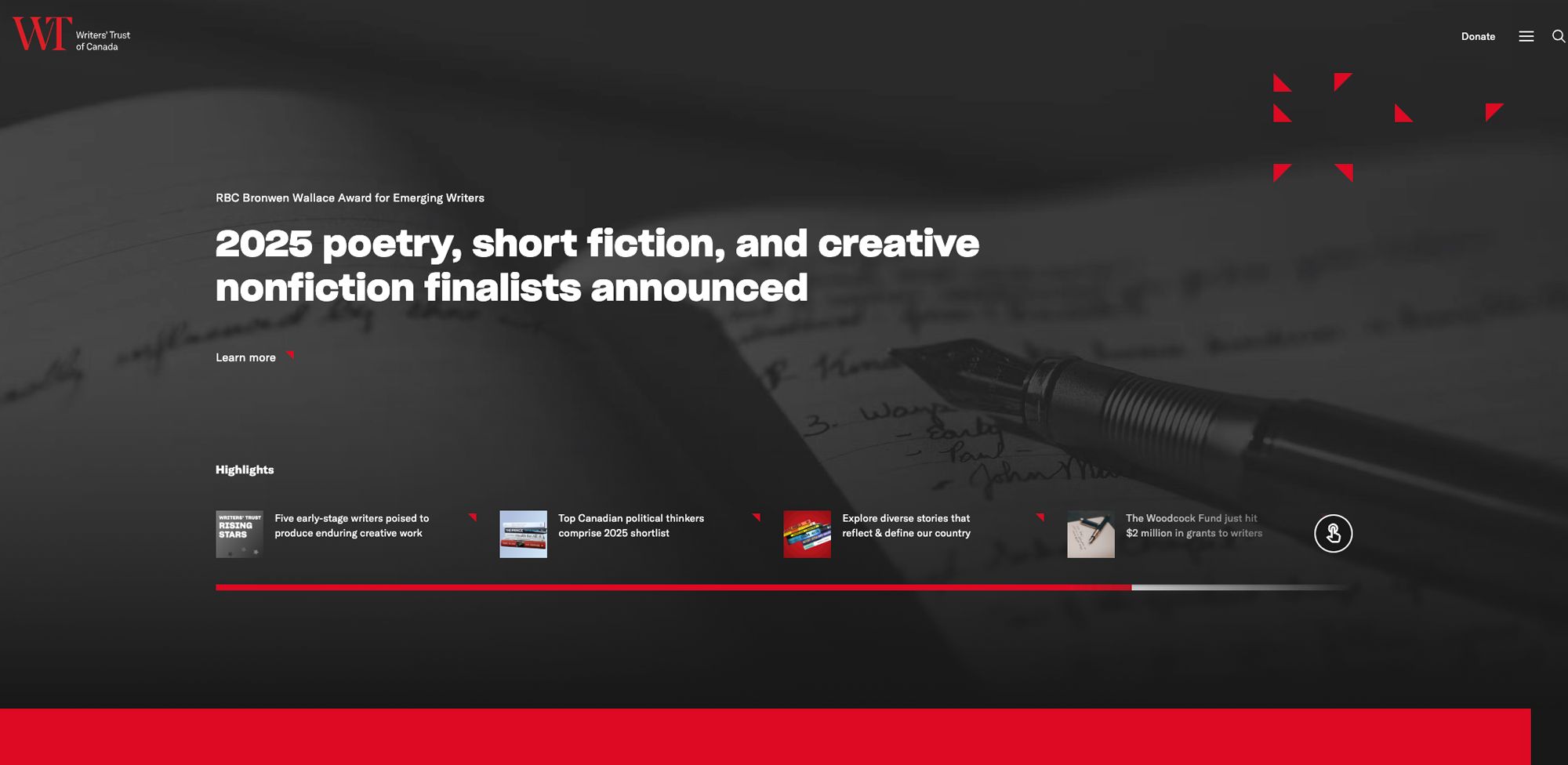 Writers' Trust of Canada image 1 of 4