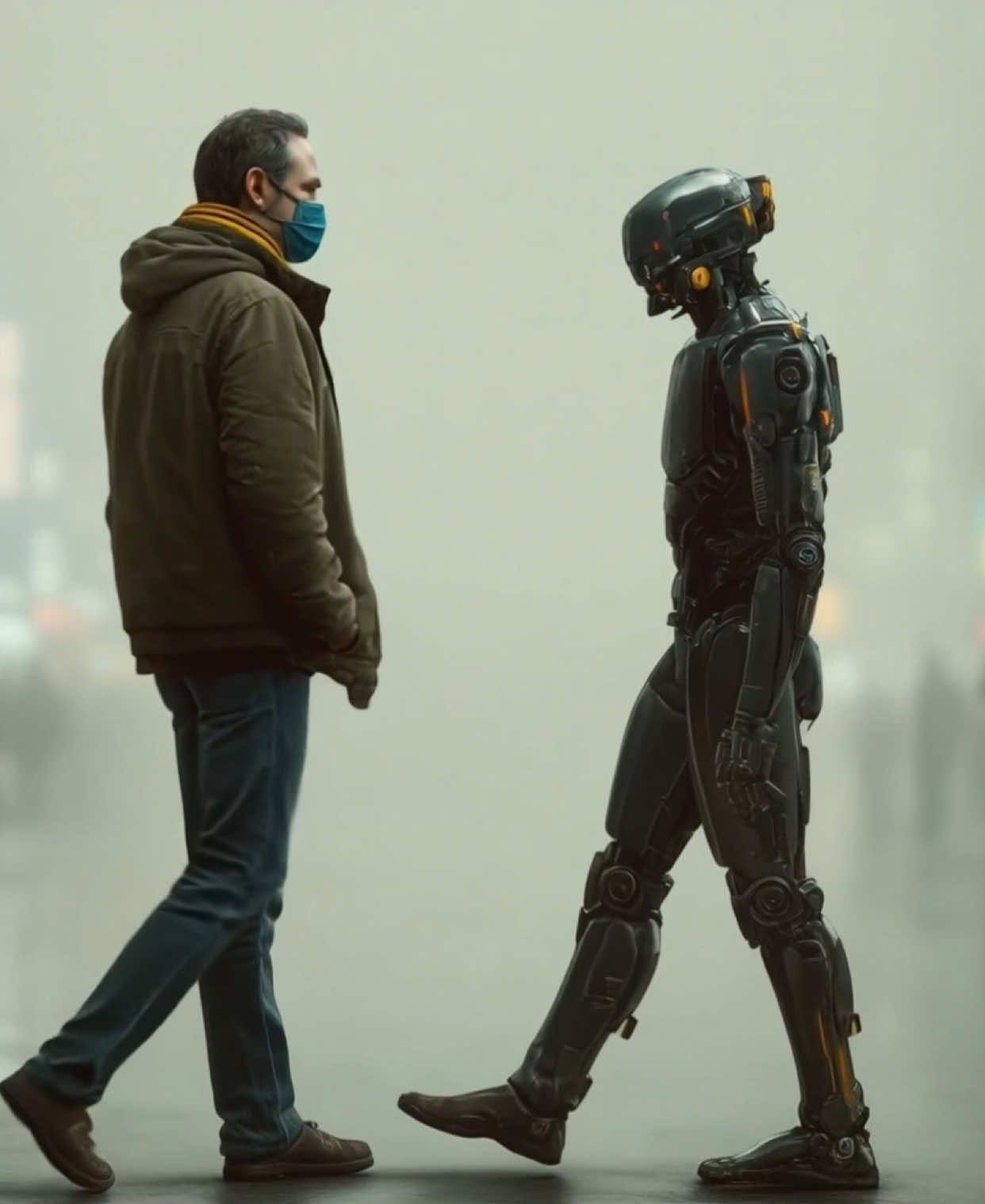 This cyberpunk art explores access control, silent automation, a...