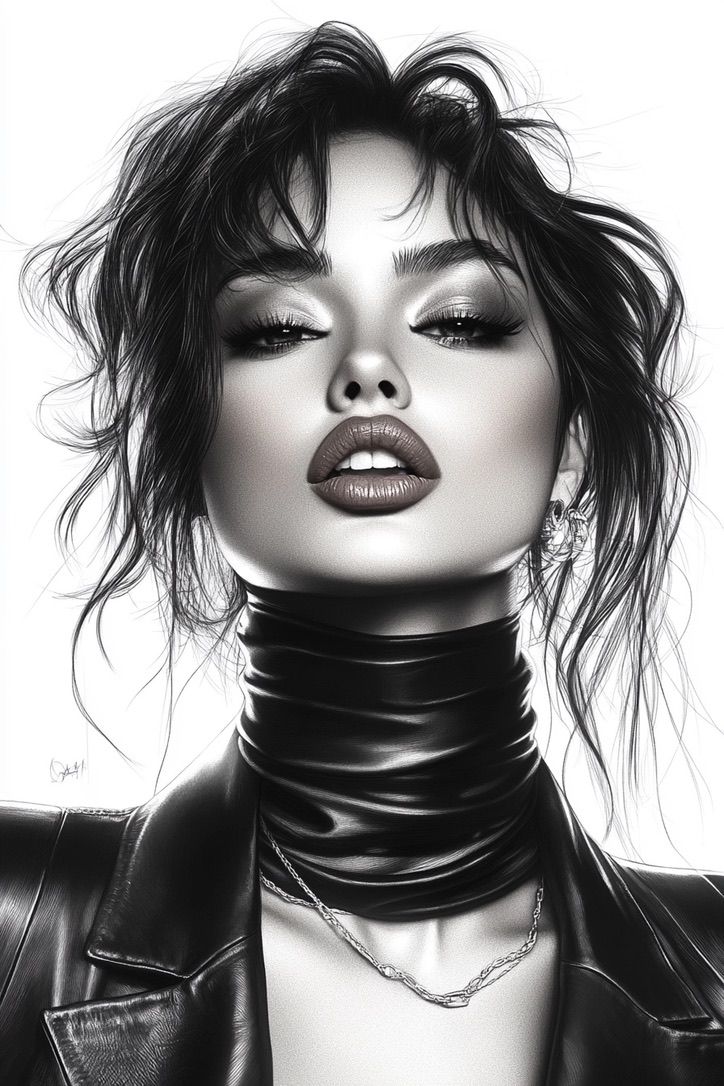 BLACK AND WHITE PORTRAIT  4