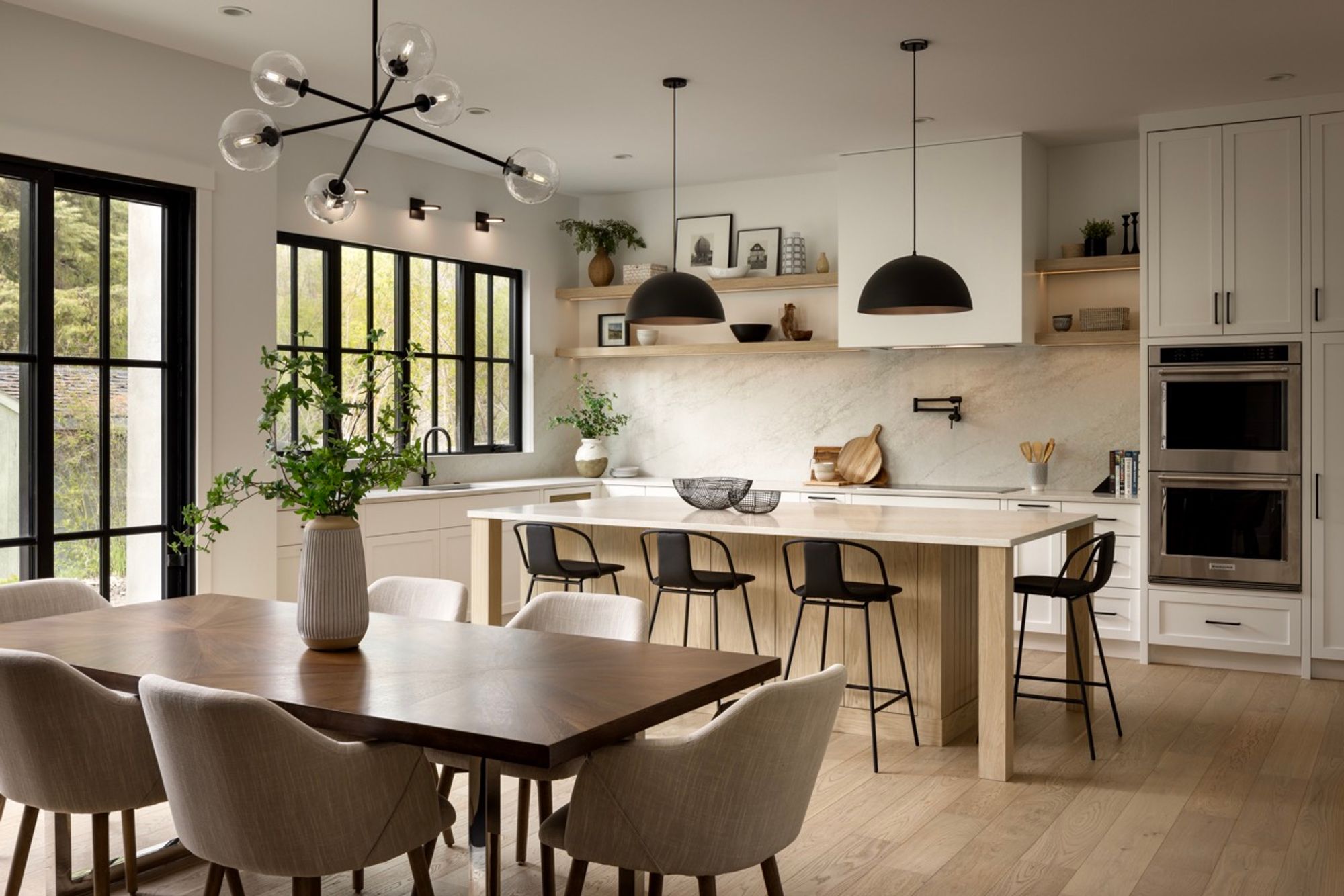 Kitchen in the Lakeview Village home