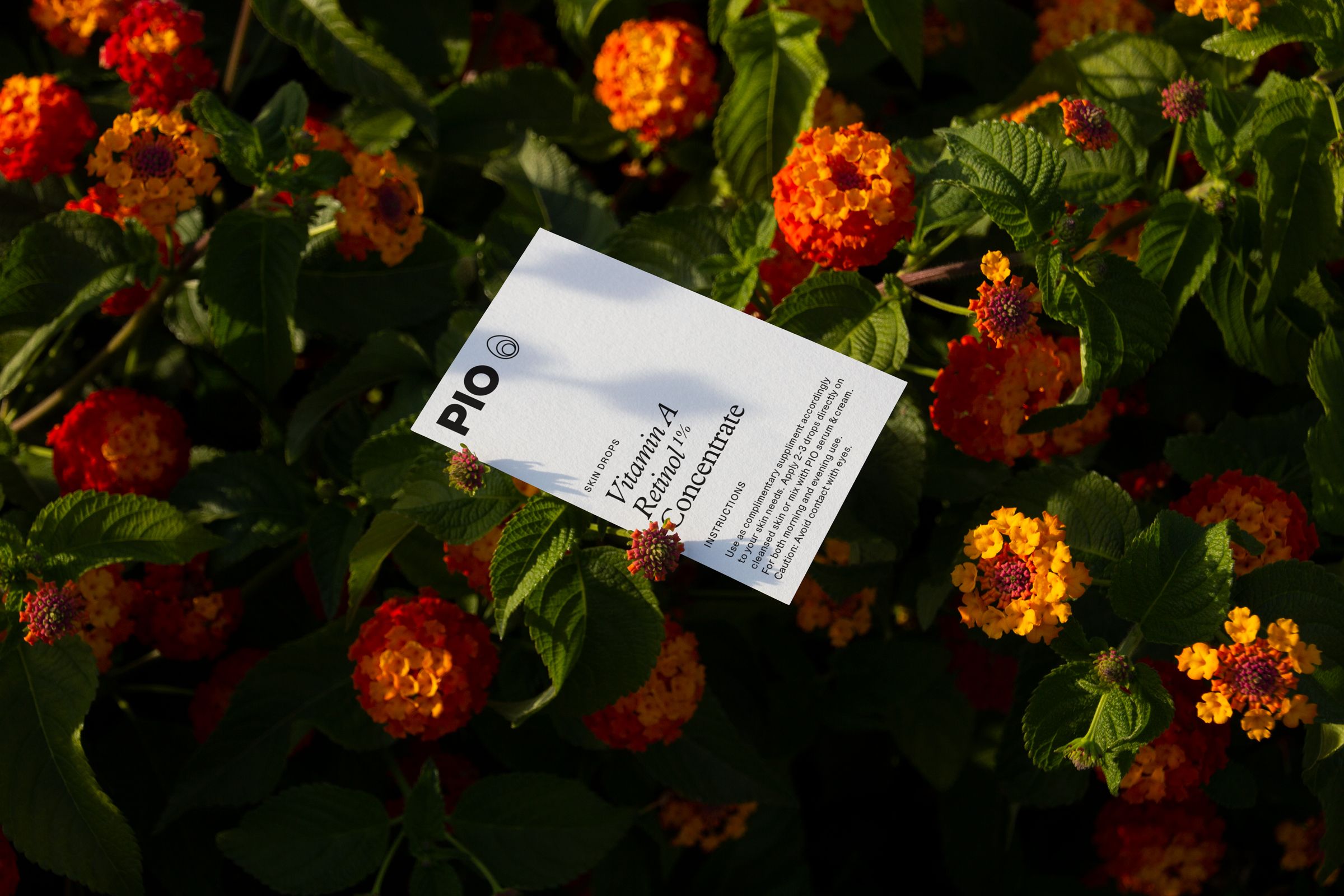 PIO Organic Skincare Lab Visual Identity by Studio Jacob Lindblad