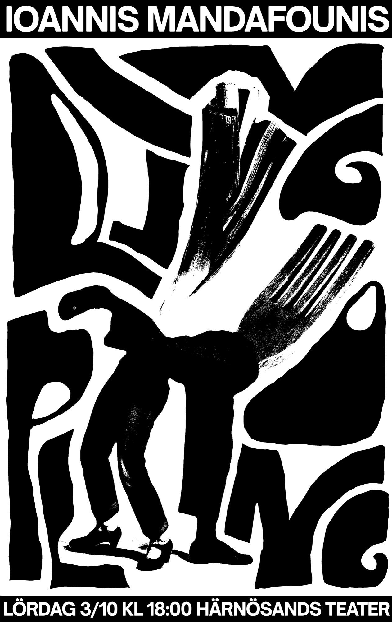 Pling Plong poster design by Studio Jacob Lindblad