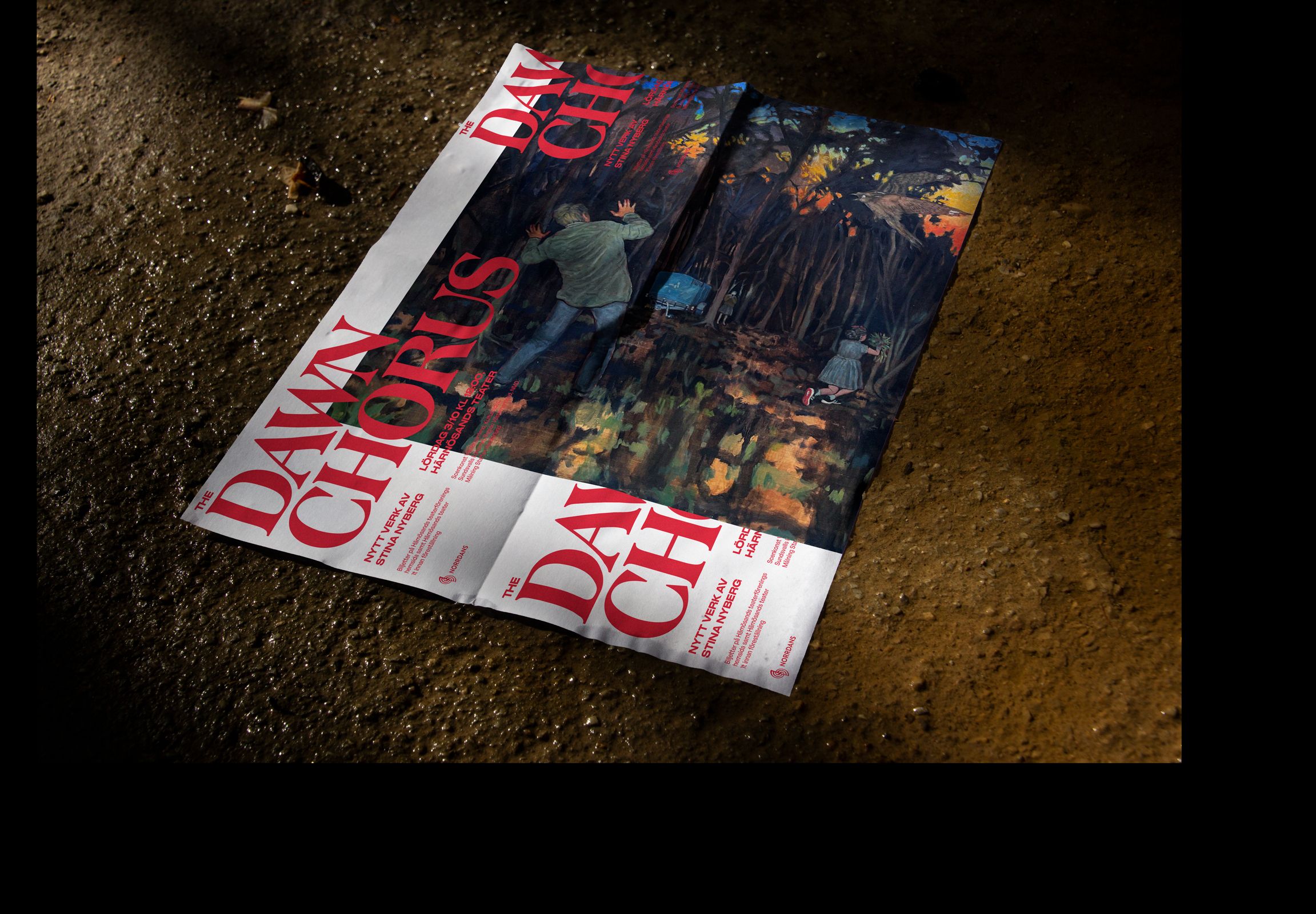 Dawn Chorus poster design by Studio Jacob Lindblad